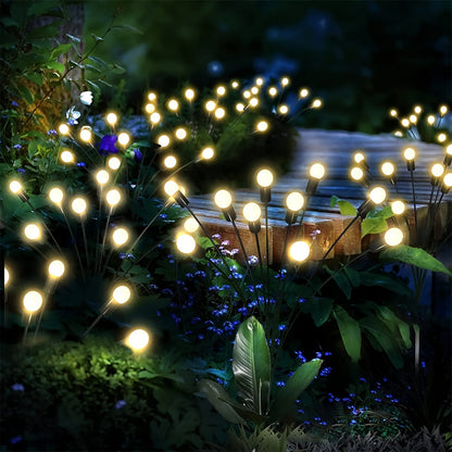 SolarGlhwrmchenLicht SolarLEDLicht AuenGartendekoration Landschaftslichter IP65 Gartenlicht Partylichter fr Garten Terrasse Gehweg Party Hochzeit dekorativ 4812 LED
